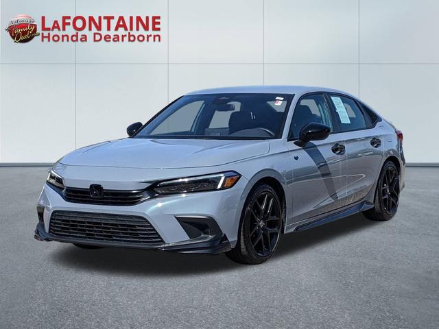 Photo of 2023 Sonic Gray Pearl Honda Civic