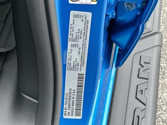 Photo of 2025 Hydro Blue Pearlcoat RAM 1500