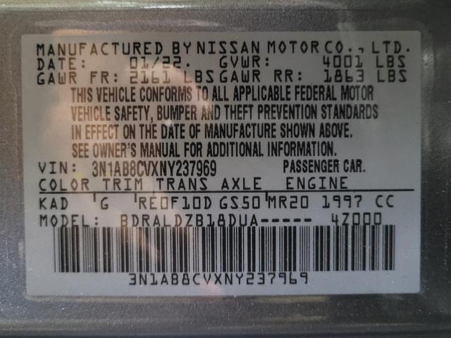 Photo of 2022 Gun Metallic Nissan Sentra