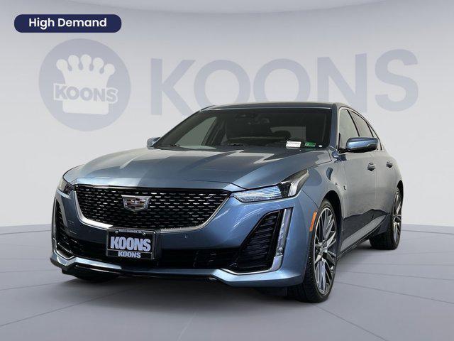 Photo of 2023 Midnight Steel Metallic Cadillac CT5