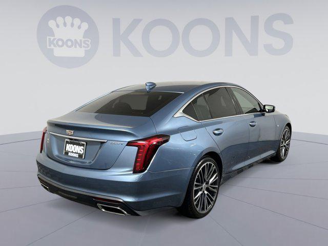 Photo of 2023 Midnight Steel Metallic Cadillac CT5