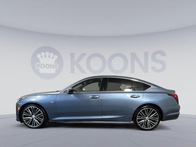Photo of 2023 Midnight Steel Metallic Cadillac CT5