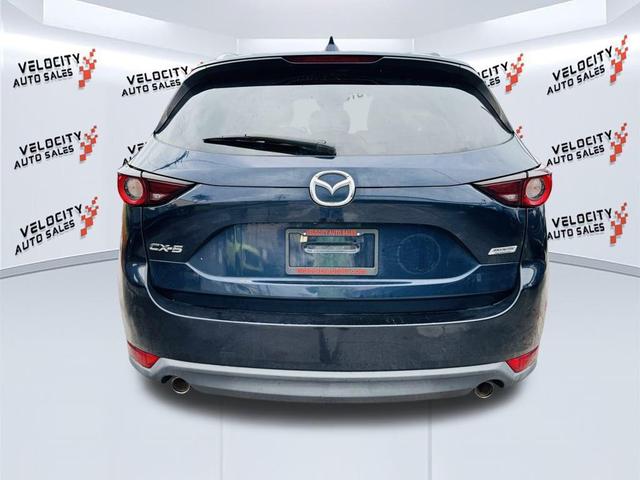 Photo of 2018 Deep Crystal Blue Mica Mazda CX-5