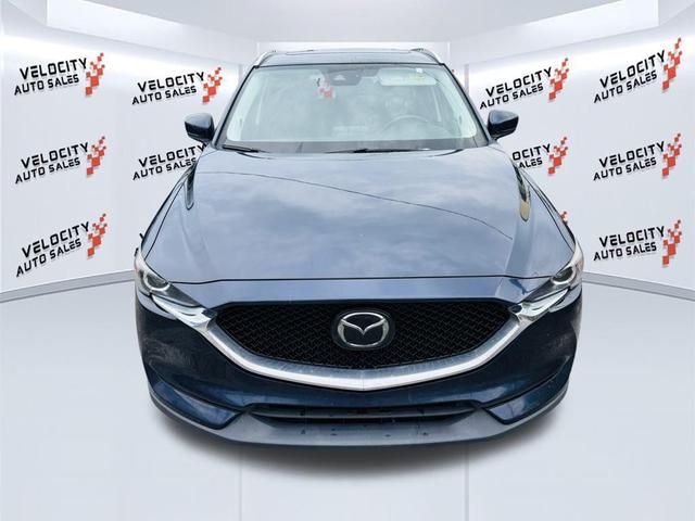 Photo of 2018 Deep Crystal Blue Mica Mazda CX-5