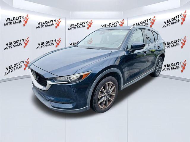 Photo of 2018 Deep Crystal Blue Mica Mazda CX-5