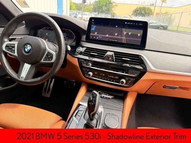 Photo of 2021 Carbon Black Metallic BMW 530