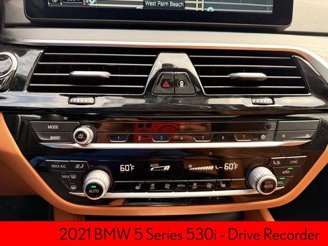 Photo of 2021 Carbon Black Metallic BMW 530