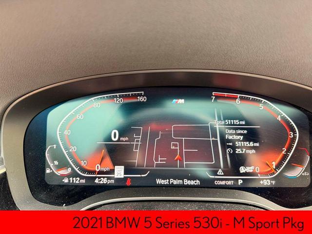 Photo of 2021 Carbon Black Metallic BMW 530