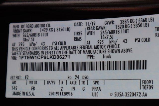 Photo of 2020 Magma Red Ford F-150