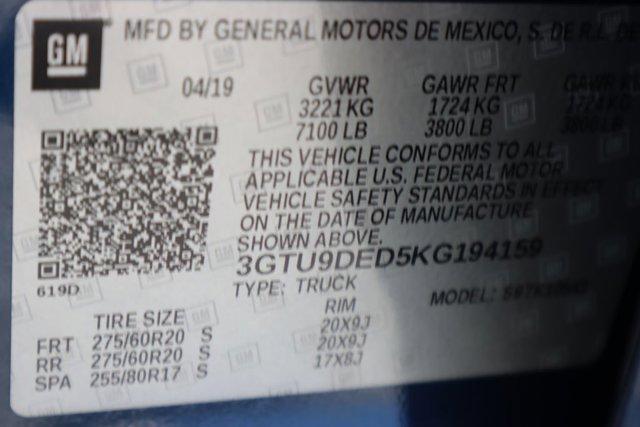 Photo of 2019 Pacific Blue Metallic GMC Sierra 1500