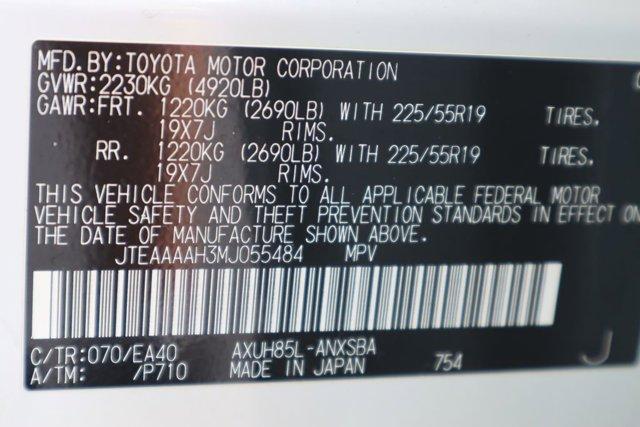 Photo of 2021 White Toyota Venza
