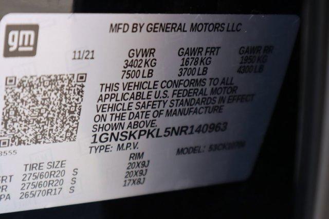 Photo of 2022 Black Chevrolet Tahoe