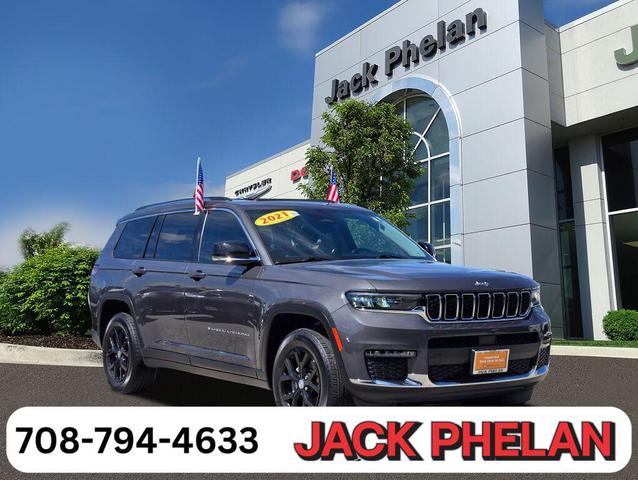 Photo of 2021 Baltic Gray Metallic Clearcoat Jeep Grand Cherokee L