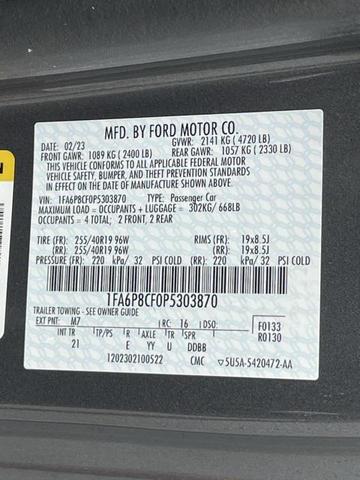 Photo of 2023 Carbonized Gray Metallic Ford Mustang