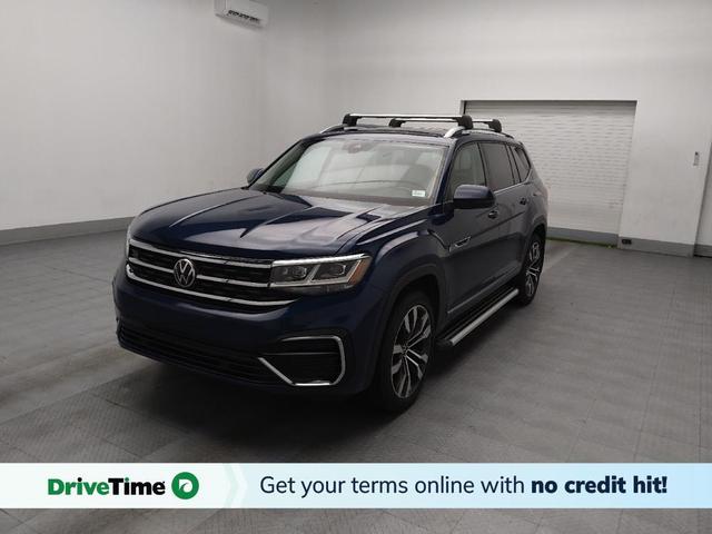Photo of 2021 Tourmaline Blue Metallic Volkswagen Atlas