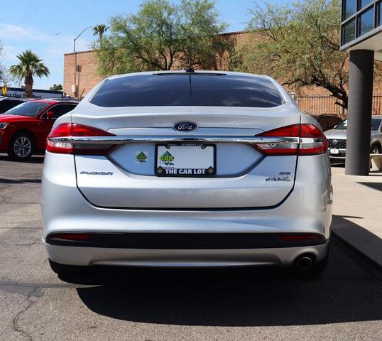 Photo of 2017 Ingot Silver Ford Fusion Hybrid
