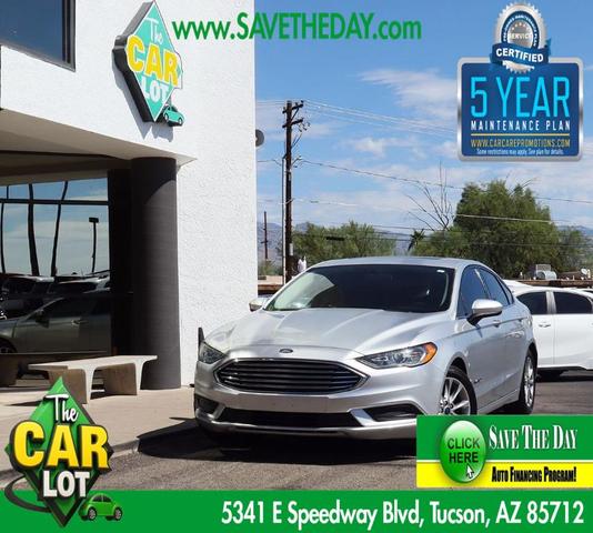 Photo of 2017 Ingot Silver Ford Fusion Hybrid