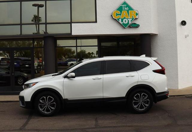 Photo of 2022 Platinum White Pearl Honda CR-V