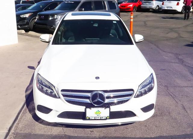 Photo of 2021 Polar White Mercedes-Benz C-Class