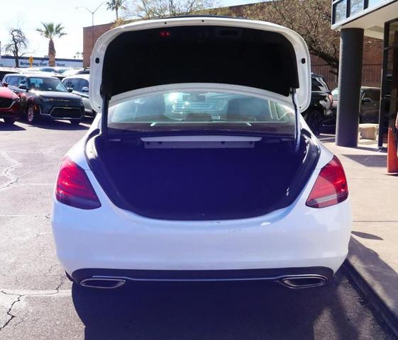 Photo of 2021 Polar White Mercedes-Benz C-Class