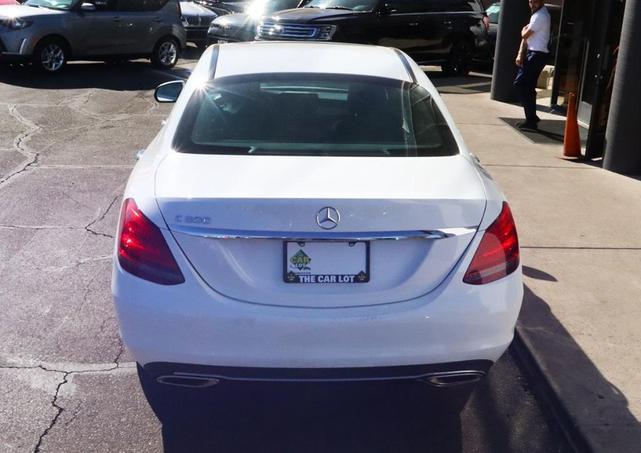 Photo of 2021 Polar White Mercedes-Benz C-Class