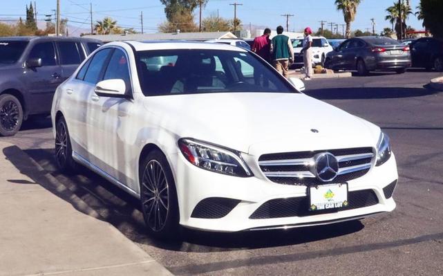 Photo of 2021 Polar White Mercedes-Benz C-Class