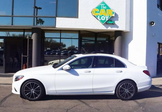 Photo of 2021 Polar White Mercedes-Benz C-Class