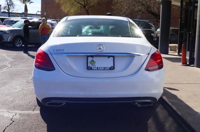Photo of 2021 Polar White Mercedes-Benz C-Class
