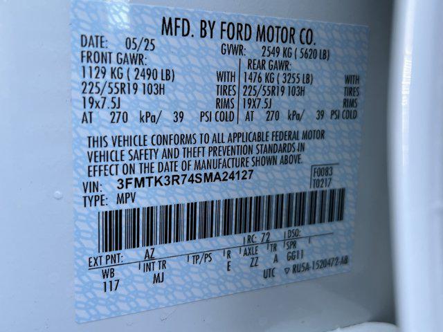 Photo of 2025 Star White Metallic Tri-Coat Ford Mustang Mach-E