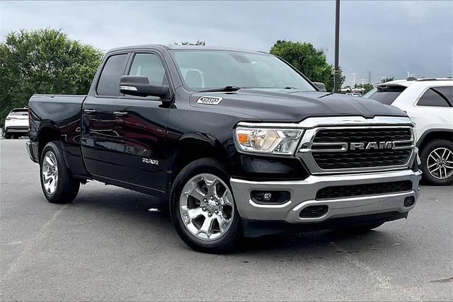 Photo of 2022 Diamond Black Crystal Pearlcoat RAM 1500