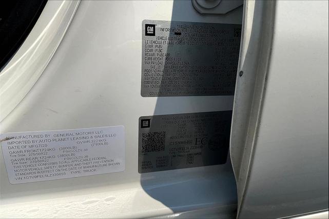 Photo of 2020 White Frost Tricoat GMC Sierra 1500