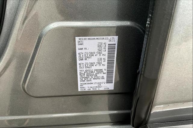 Photo of 2024 Gun Metallic/Super Black Nissan Pathfinder