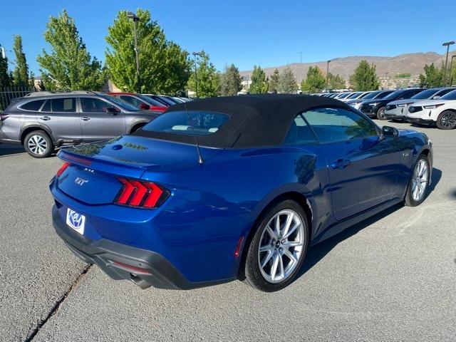 Photo of 2024 Blue Metallic Ford Mustang