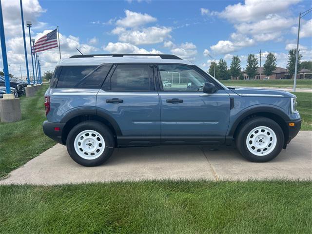 Photo of 2025 Azure Gray Metallic Tri-Coat Ford Bronco Sport
