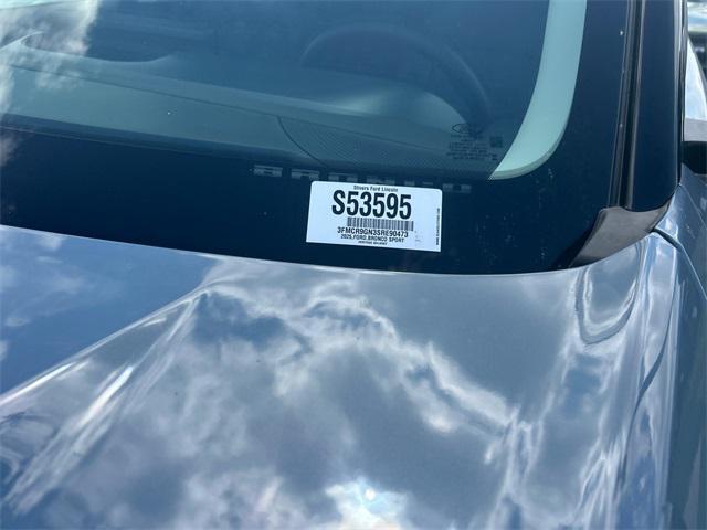 Photo of 2025 Azure Gray Metallic Tri-Coat Ford Bronco Sport