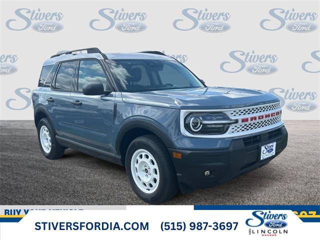 Photo of 2025 Azure Gray Metallic Tri-Coat Ford Bronco Sport