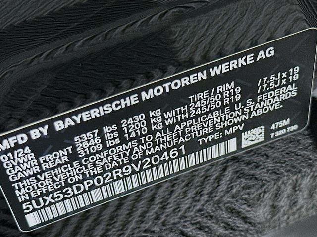 Photo of 2024 Black Sapphire Metallic BMW X3