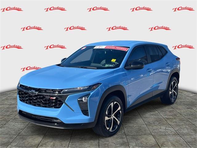Photo of 2024 Fountain Blue Chevrolet Trax