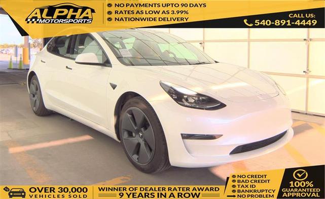Photo of 2023 Pearl White Multi-Coat Tesla Model 3