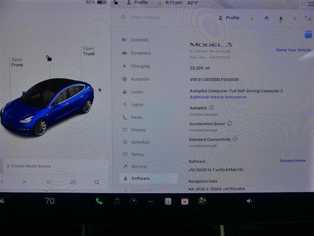 Photo of 2020 Deep Blue Metallic Tesla Model 3