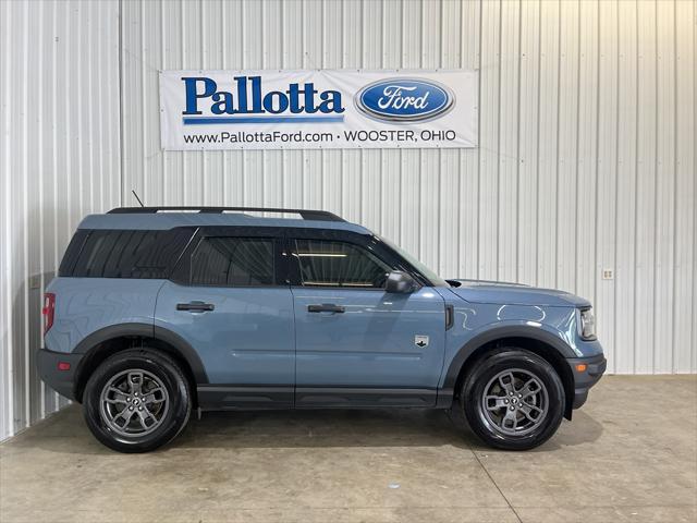 Photo of 2024 Azure Gray Metallic Tri-Coat Ford Bronco Sport
