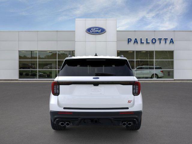 Photo of 2025 Star White Metallic Tri-Coat Ford Explorer