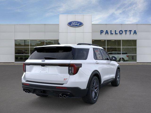 Photo of 2025 Star White Metallic Tri-Coat Ford Explorer