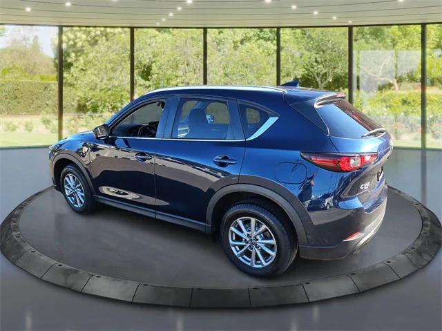 Photo of 2022 Deep Crystal Blue Mica Mazda CX-5
