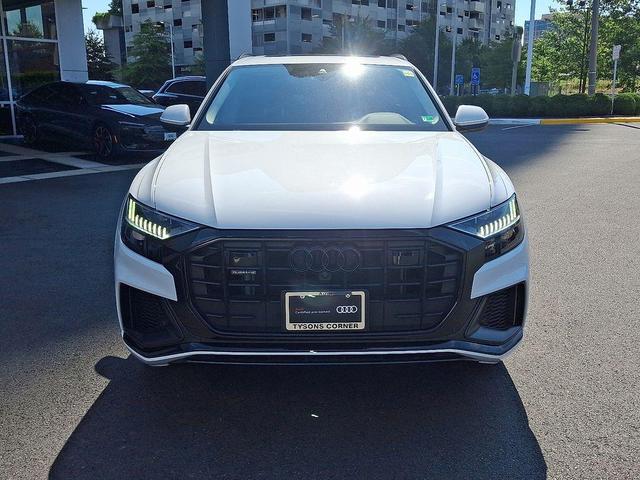 Photo of 2023 Glacier White Metallic Audi Q8
