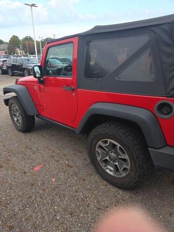 Photo of 2015 Firecracker Red Clear Coat Jeep Wrangler