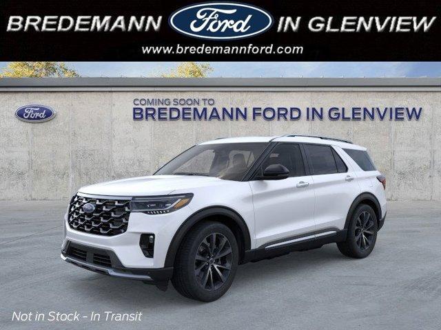 Photo of 2025 Star White Ford Explorer