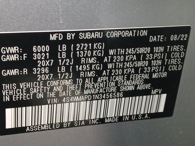 Photo of 2022 Ice Silver Metallic Subaru Ascent