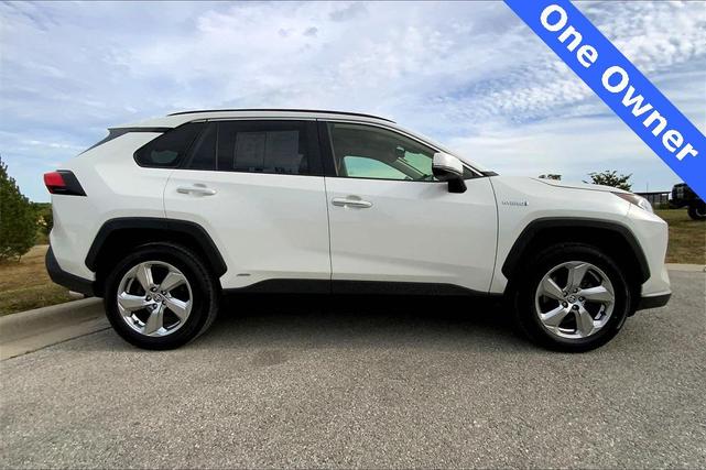 Photo of 2020 Blizzard Pearl Toyota RAV4 Hybrid