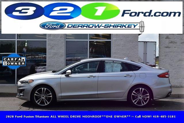Photo of 2020 Iconic Silver Metallic Ford Fusion